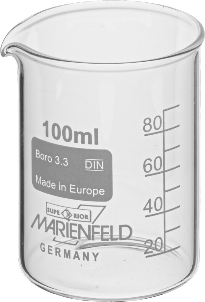 Becherglas, niedrige Form, 100 ml