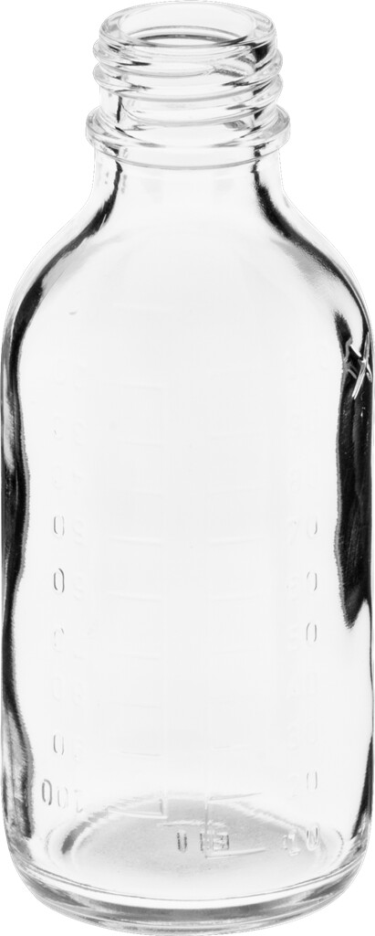 Infusionsflasche 100 ml, weiß