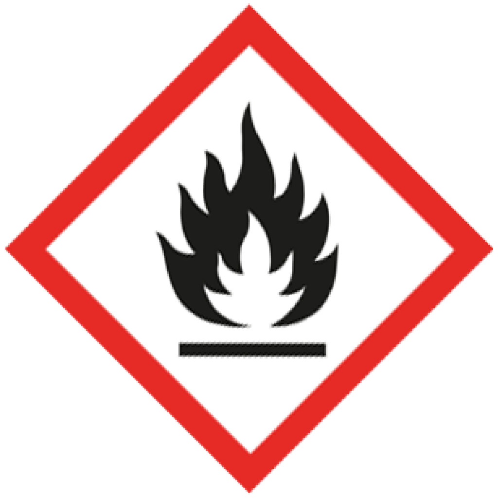 Gefahrensymbol-Etiketten Flamme, GHS 02