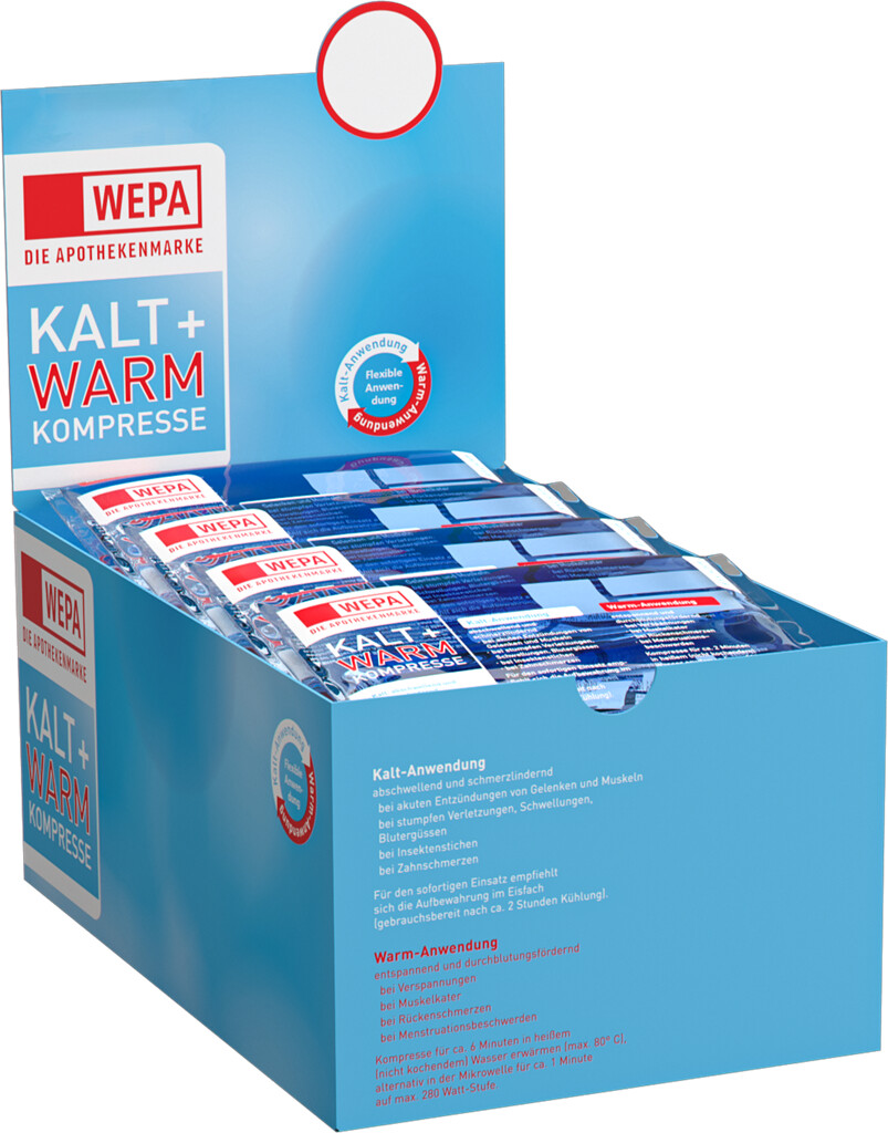 WEPA Kalt + Warm Kompressen 8,5 x 14,5 cm, Mini