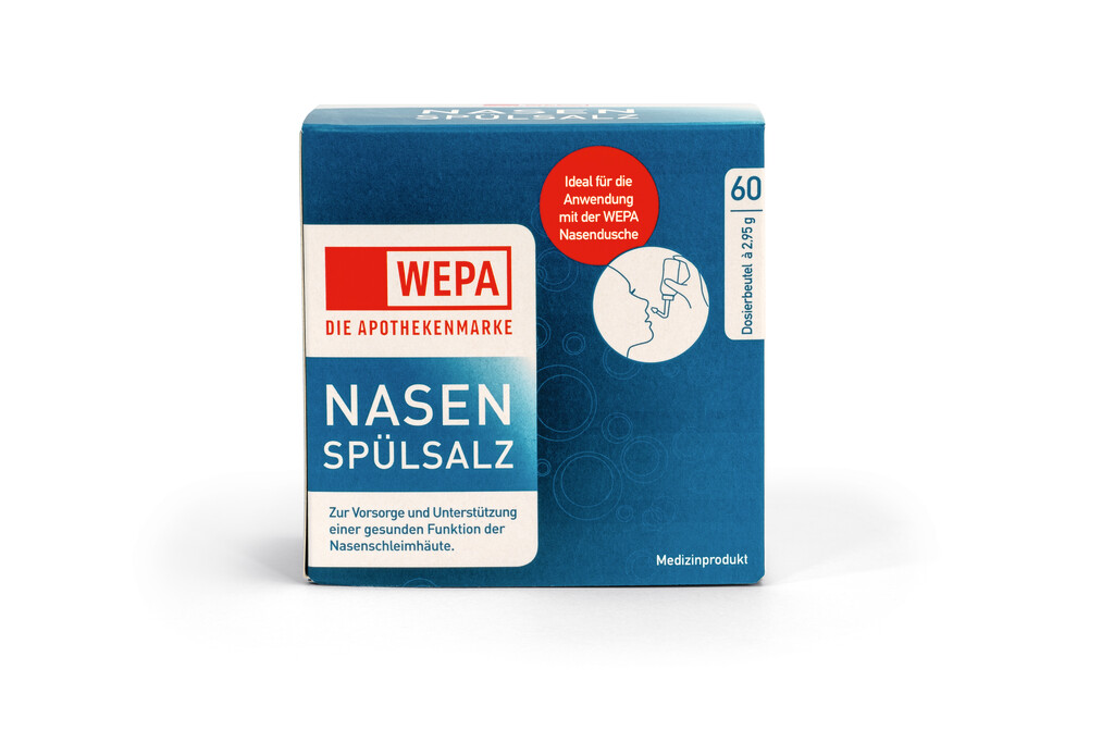 WEPA Nasenspülsalz 60 Sachets à 2,95 g