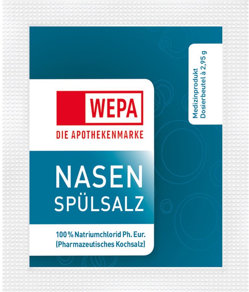 WEPA Nasenspülsalz 20 Sachets à 2,95 g