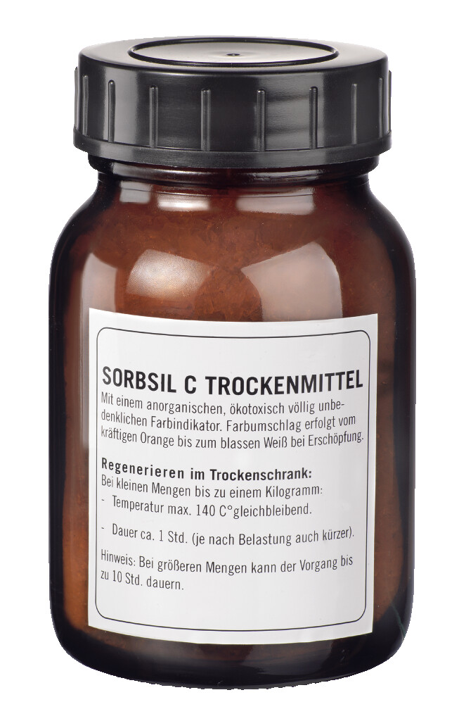 Trockenmittel im Glas / SORBSIL-C, 500 ml