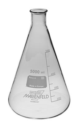 Erlenmeyerkolben, enghalsig, 5000 ml