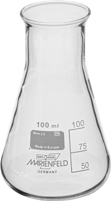 Erlenmeyerkolben, weithalsig, 100 ml