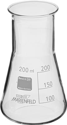 Erlenmeyerkolben, weithalsig, 200 ml