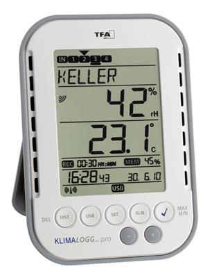 KlimaLogg Pro – Das Profi-Thermo-Hygrometer mit Datenlogger-Funktion