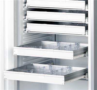 apotec®  cool connect Medikamentenkühlschrank mit AluCool Schubladen, 236 l, nach DIN 58345, Türanschlag links