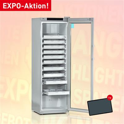 apotec® cool connect 2 Generation Medikamentenkühlschrank mit AluCool Schubbladen, 420 l, nach DIN, Glastür