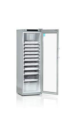 apotec® cool connect 2 Generation Medikamentenkühlschrank mit AluCool Schubbladen, 420 l, nach DIN, Glastür