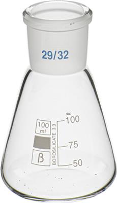 Erlenmeyerkolben, NS 29/32, 100 ml