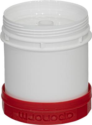 TOPITEC® Kruke (aponorm® Kruke) OV 100 g/140 ml rot/weiß