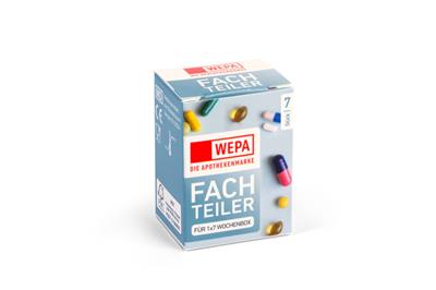 Fachteiler (7 Stk.) für WEPA 1x7 Wochenbox