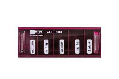 WEPA Tagesbox "farbig sortiert/UV-Schutz+"