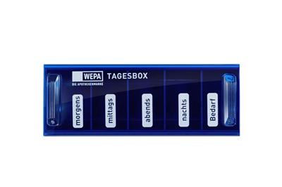 WEPA Tagesbox "farbig sortiert/UV-Schutz+"