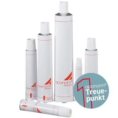 aponorm® Aluminiumtube 7 ml weiß