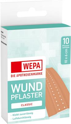 WEPA Wundpflaster Classic 10 x 6 cm