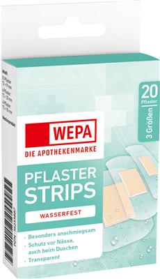 WEPA Pflaster Strips Wasserfest