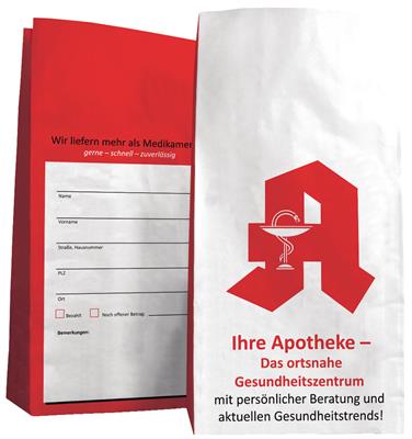 Arzneimittel-Zustellbeutel "Apotheken-A"