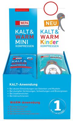 WEPA Kalt + Warm HV-Display Mini & Kinder