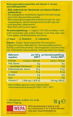 WEPA Heisse Zitrone Portionsbeutel