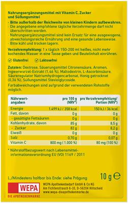 WEPA Ingwer+Honig Portionsbeutel