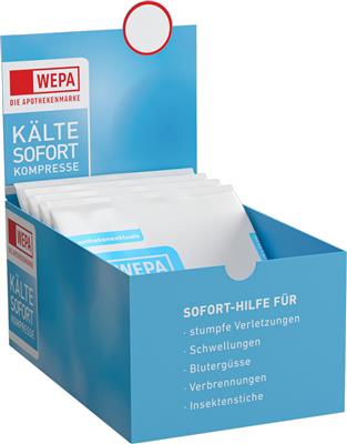 WEPA Kälte-Sofort-Kompresse 15 x 21 cm, im Display