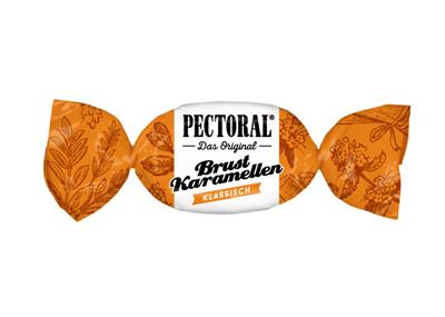 PECTORAL® Brust-Karamellen, lose gewickelte Ware 5 kg