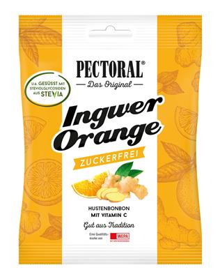 PECTORAL® Ingwer-Orange zuckerfrei