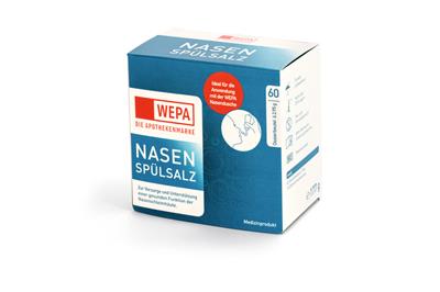 WEPA Nasenspülsalz 60 Sachets à 2,95 g