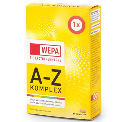 WEPA Vitamin A-Z Tabletten, 60er Packung