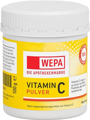 WEPA Vitamin C Pulver, 100 g Dose