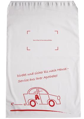 Versandtasche groß, „Service aus Ihrer Apotheke“