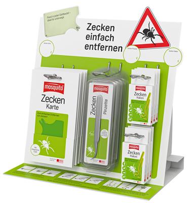 mosquito®   HV-Display Zeckenentfernung