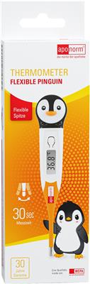 aponorm® Kinder-Stabthermometer Flexible Pinguin