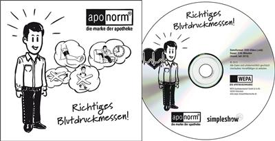 DVD "Richtig Blutdruckmessen"