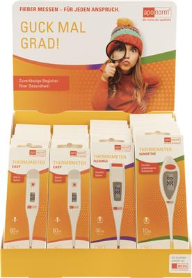 aponorm®Stabthermometer gemischtes Display (10 x Easy, 5 x Flexible, 5 x Sensitive)