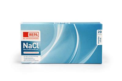 WEPA NaCl Inhalationslösung 0,9% 20 Ampullen à 5 ml