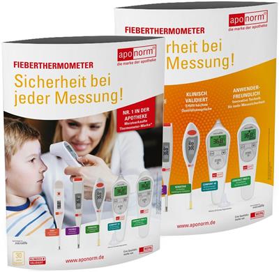 Ellipse aponorm® Fieberthermometer "Sicherheit bei jeder Messung" (produktübergreifend)