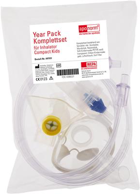 Year Pack (Zubehör-Komplettset) für aponorm® Inhalator Compact KIDS