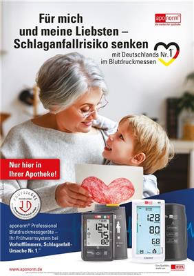 Werbeposter DIN A1 aponorm<sup>®</sup> Professional Modelle