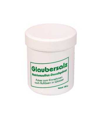 Glaubersalz-Dose 100 g, leer