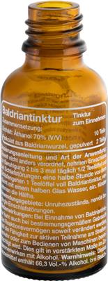 Allround Tropfflasche "Baldriantinktur" braun 30 ml