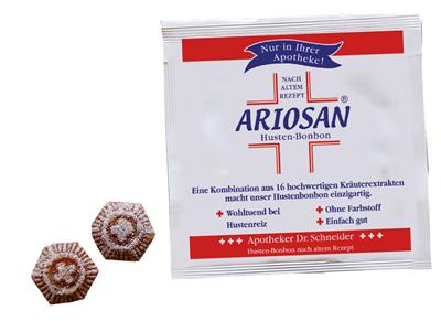 Ariosan®  Husten-Bonbons Warenproben