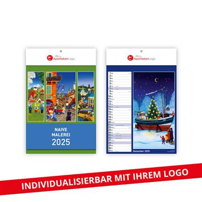 Wandkalender  Naive Malerei 21,0 x 31,5
