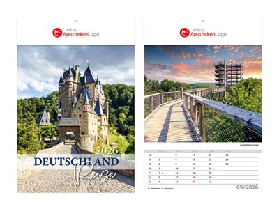 Wandkalender Deutschlandreise 21,0 x 31,5
