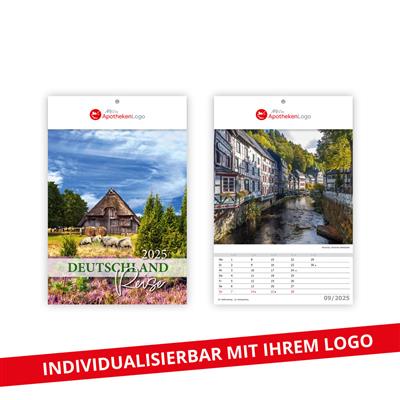 Wandkalender Deutschlandreise 21,0 x 31,5
