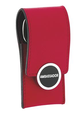 Manicure-Etui, 3-teilig rot