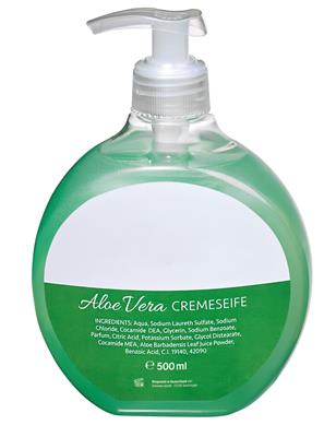 Seifenspender 500 ml Aloe Vera neutral