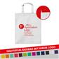 Non Woven-Tragetasche mit Reißverschluss, 10 Liter, farbig, individuell